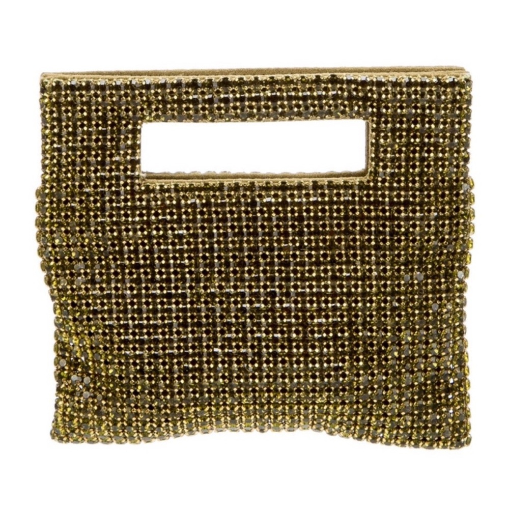 💚✨Cult Gaia Crystal Top Handle Bag